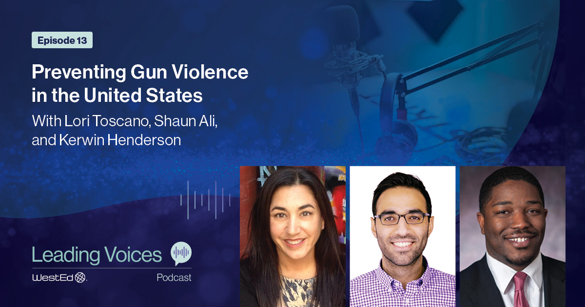 Preventing Gun Violence in the United States With Lori Toscano, Shaun Ali, and Kerwin Henderson