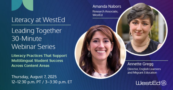 Multilingual student success webinar