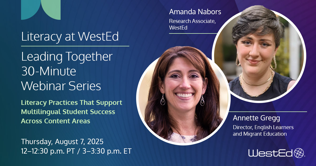 Multilingual student success webinar