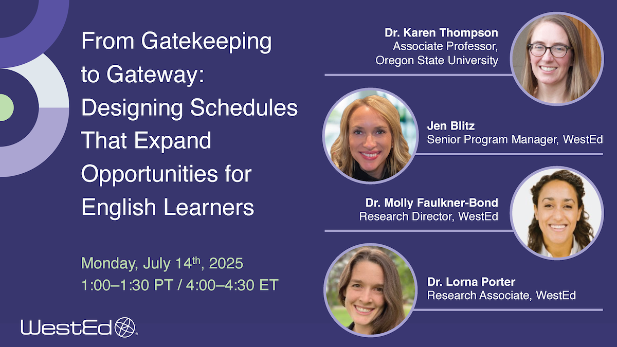 Scheduling Event Webinar