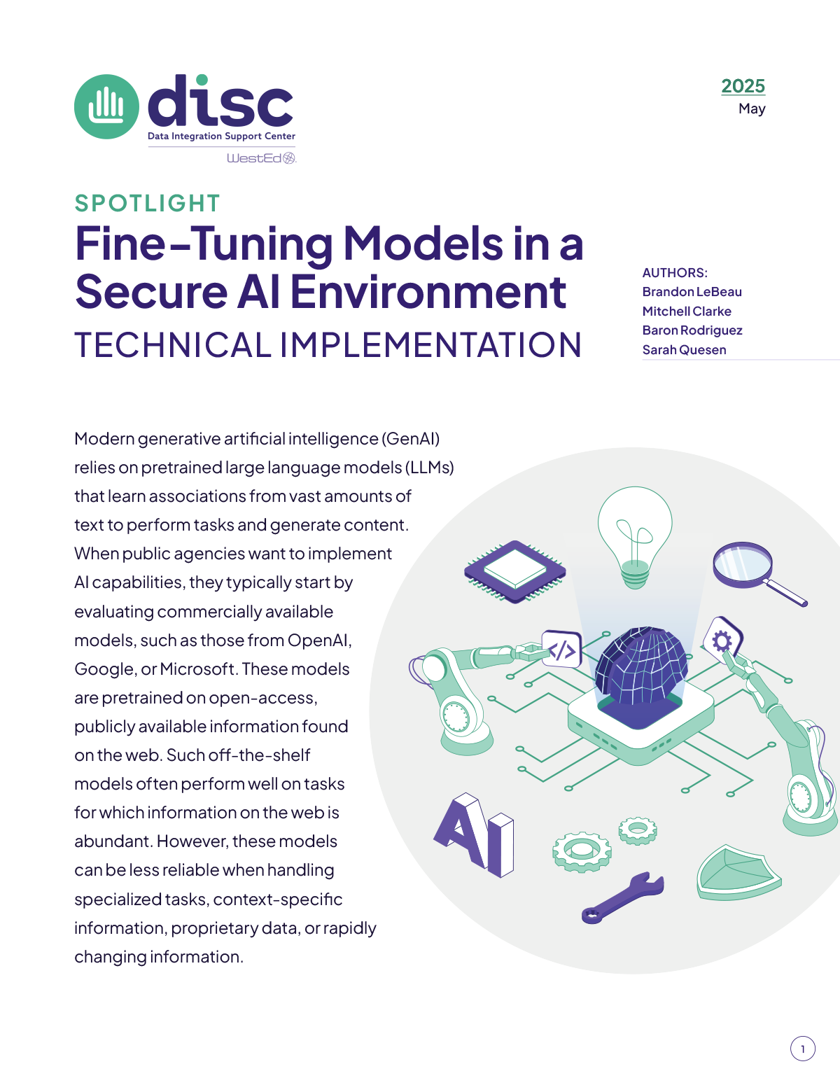 Fine-Tuning Models in a Secure AI Environment: Technical Implementation
