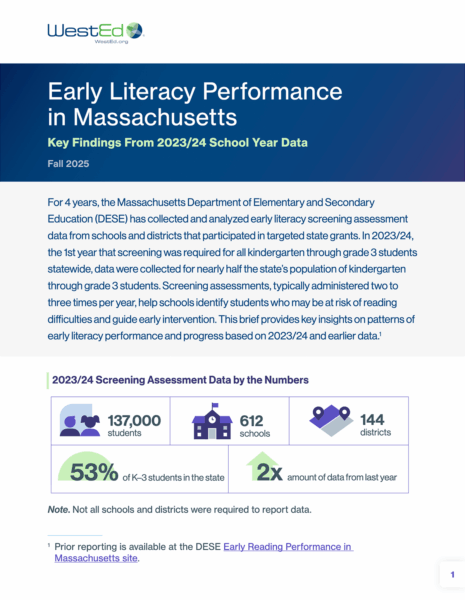 Early MA Literacy 1
