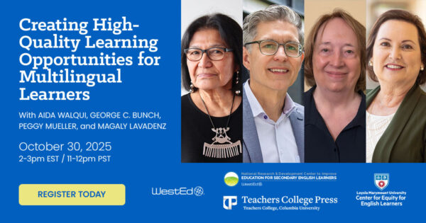 Creating High Quality learning Opportunities for Multilingual Learners