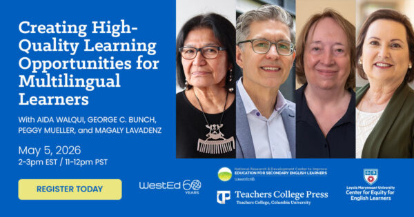 Creating High Quality learning Opportunities for Multilingual Learners