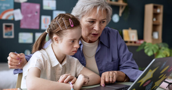 Student learning with teacher