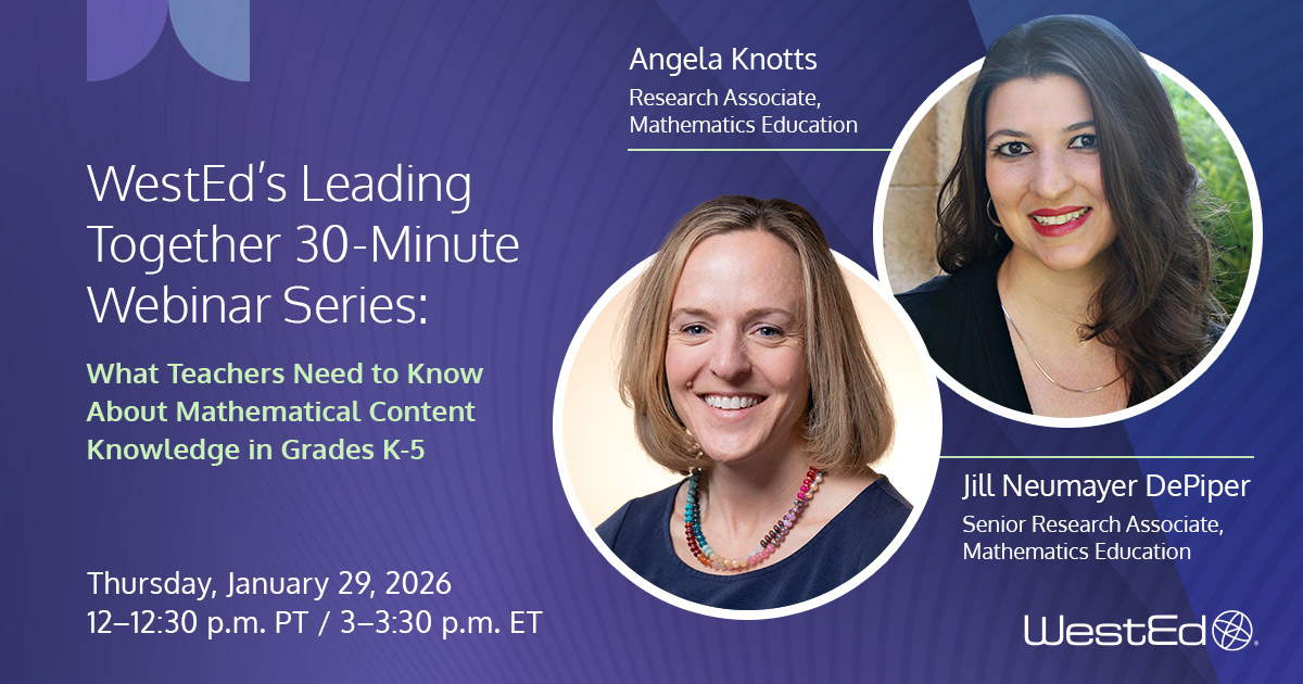 Leading Together Mathematical Content Knowledge