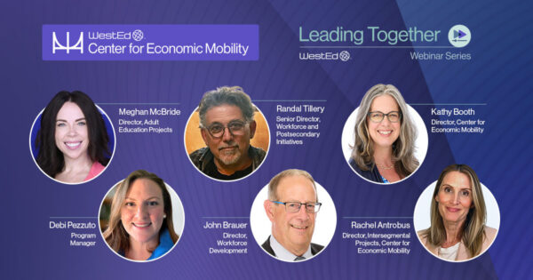Center for Economic Mobility Leading Together Webinar Series